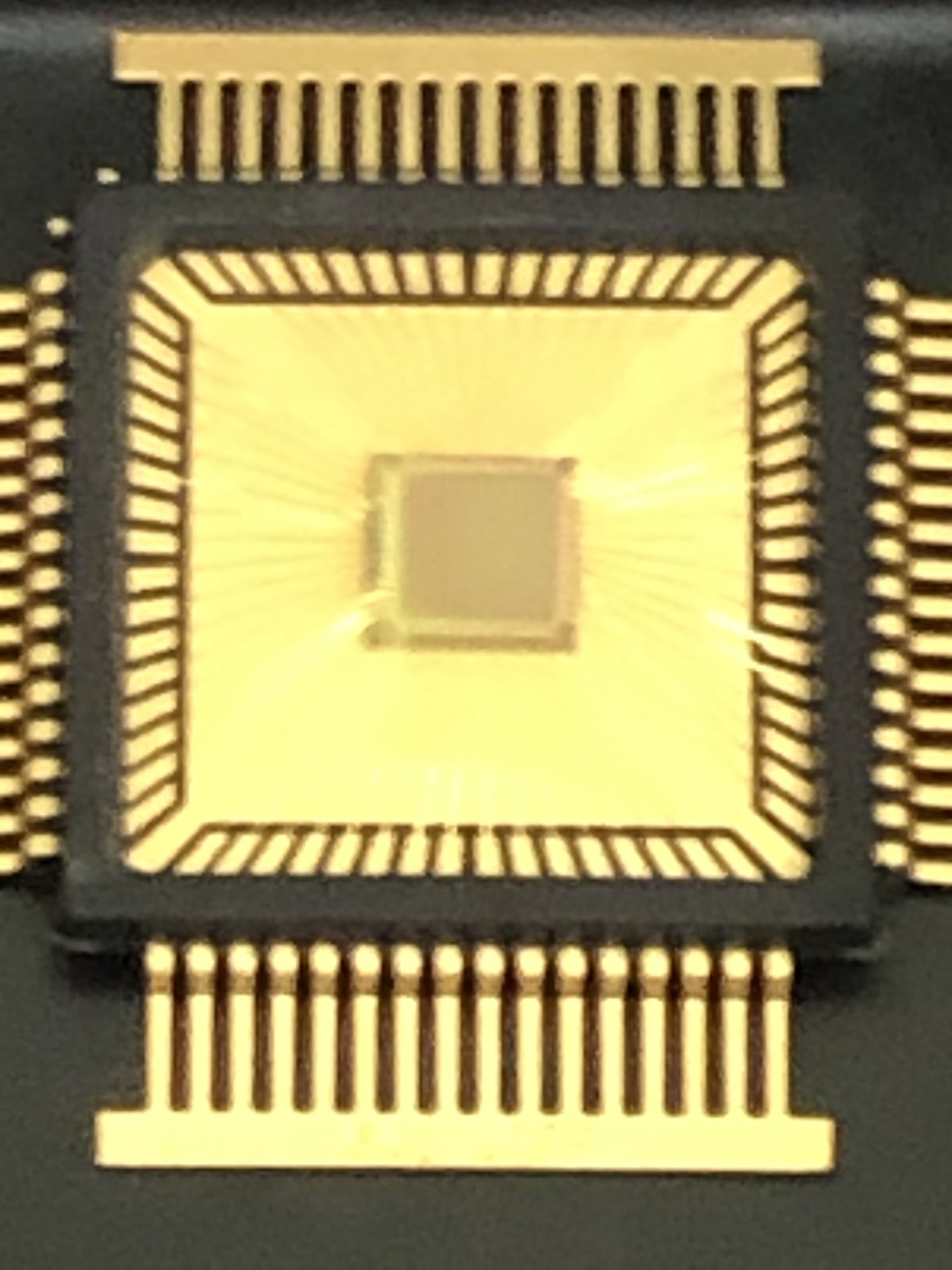 Gold leadframe